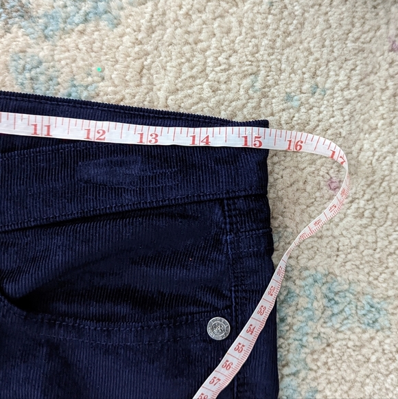 Rock & Republic Blue Corduroy Berlin Jeans, Size 6 - Picture 9 of 11